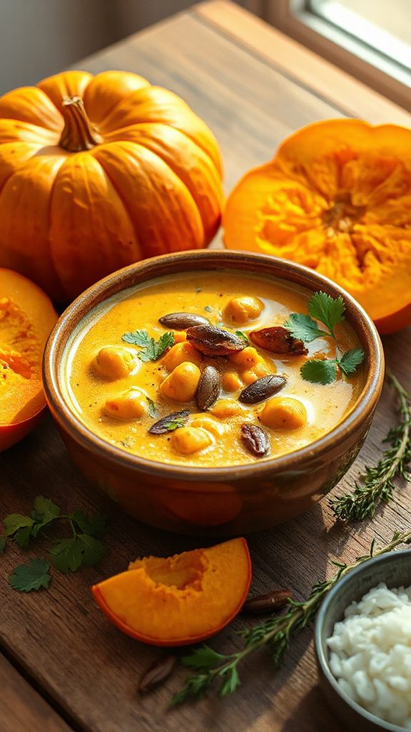 pumpkin chickpea coconut curry pumpkin chickpea coconut curry