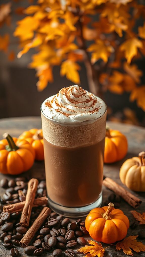pumpkin chocolate coffee delight pumpkin chocolate coffee delight