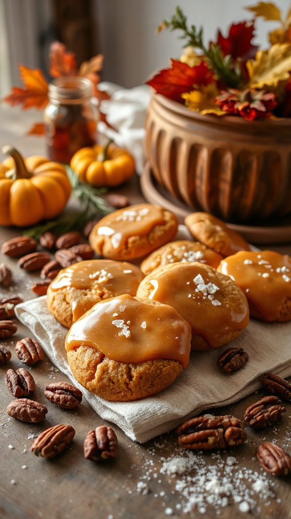 pumpkin cookies with maple glaze pumpkin cookies with maple glaze