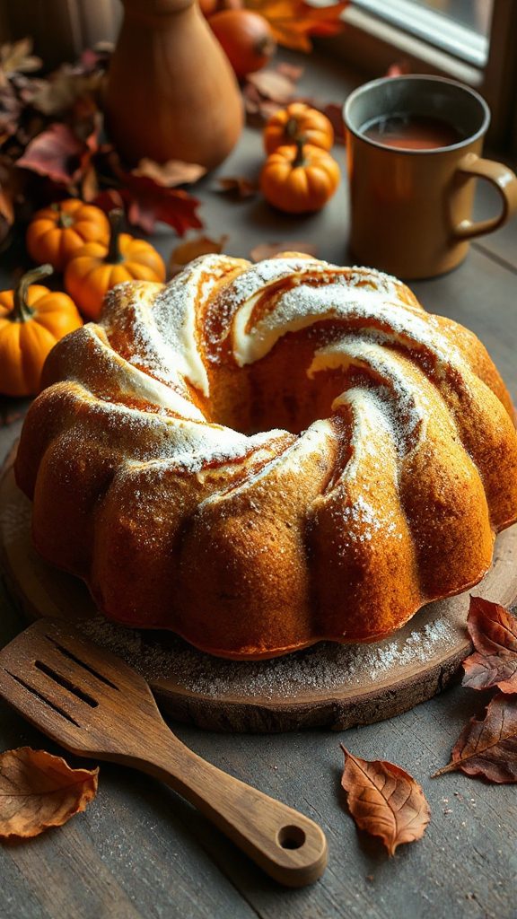 pumpkin cream cheese dessert