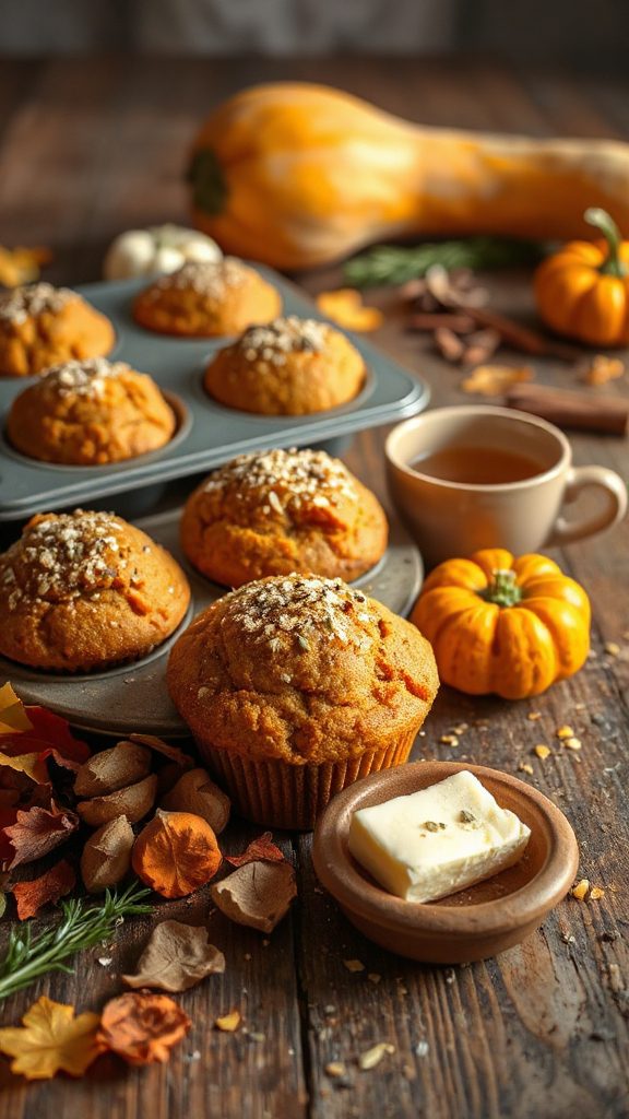pumpkin cumin muffins recipe