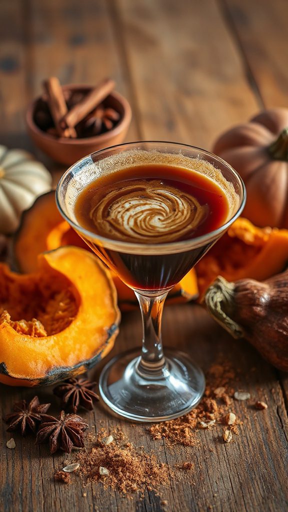 pumpkin espresso cocktail delight