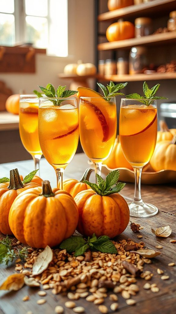 pumpkin fenugreek maple mojito ingredients