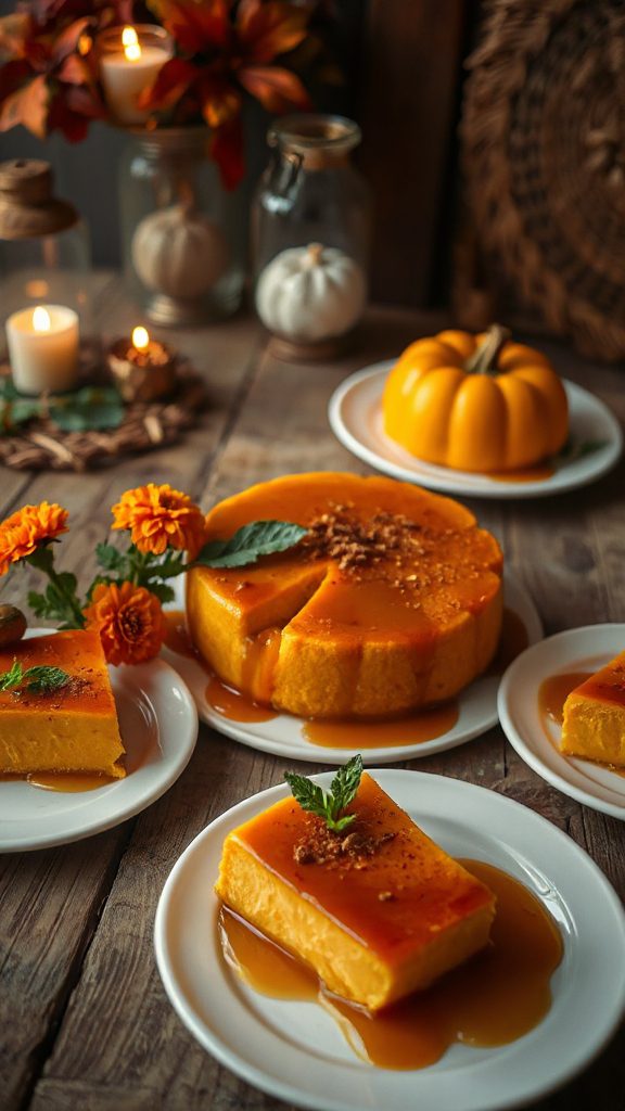 pumpkin flan thanksgiving dessert recipe pumpkin flan thanksgiving dessert recipe