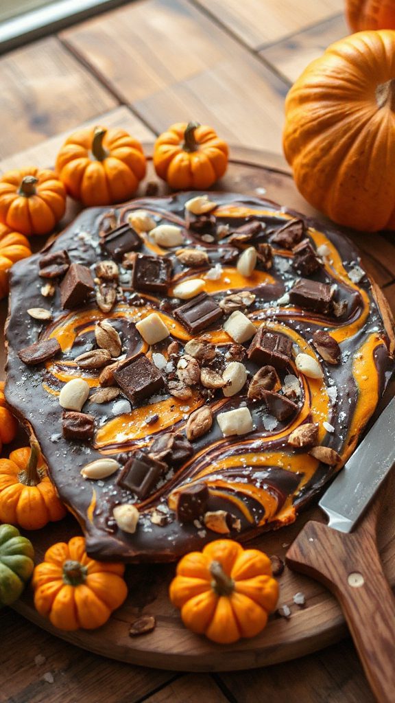 pumpkin infused chocolate treat pumpkin infused chocolate treat