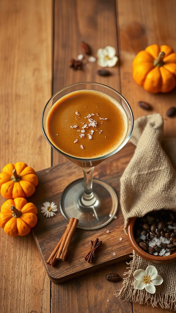 pumpkin infused espresso cocktail delight pumpkin infused espresso cocktail delight