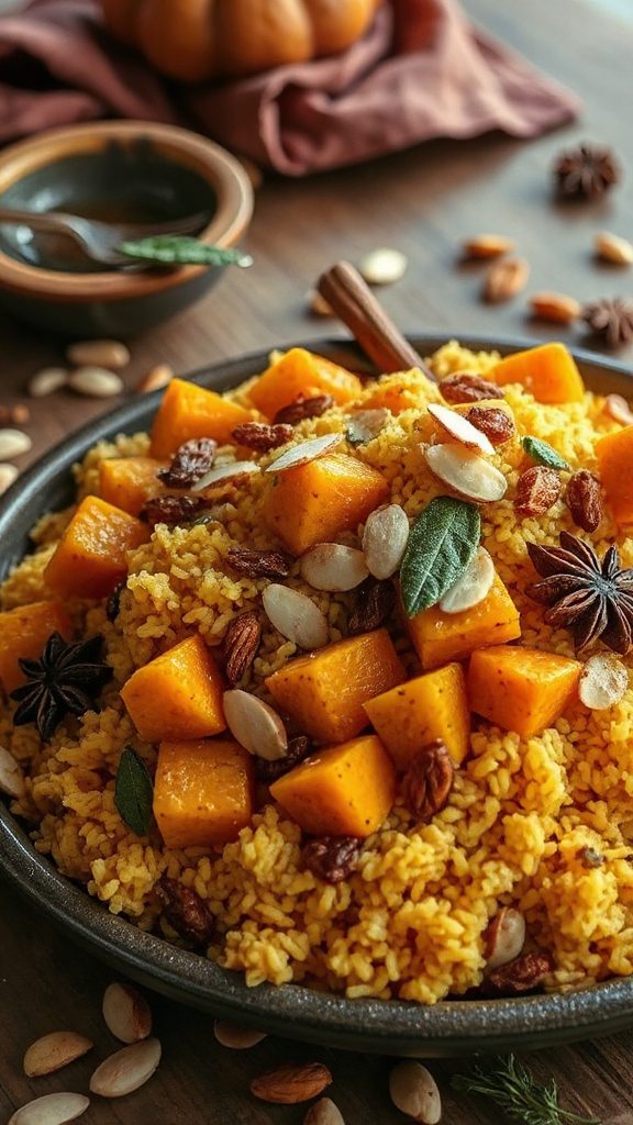 pumpkin kabsa with spices