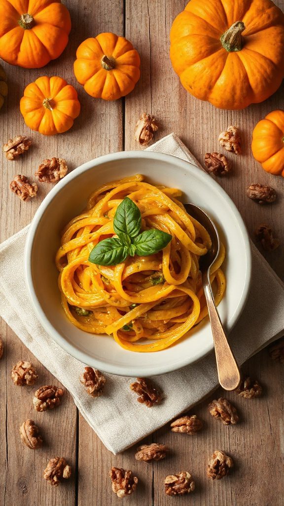 pumpkin pesto pasta delight pumpkin pesto pasta delight