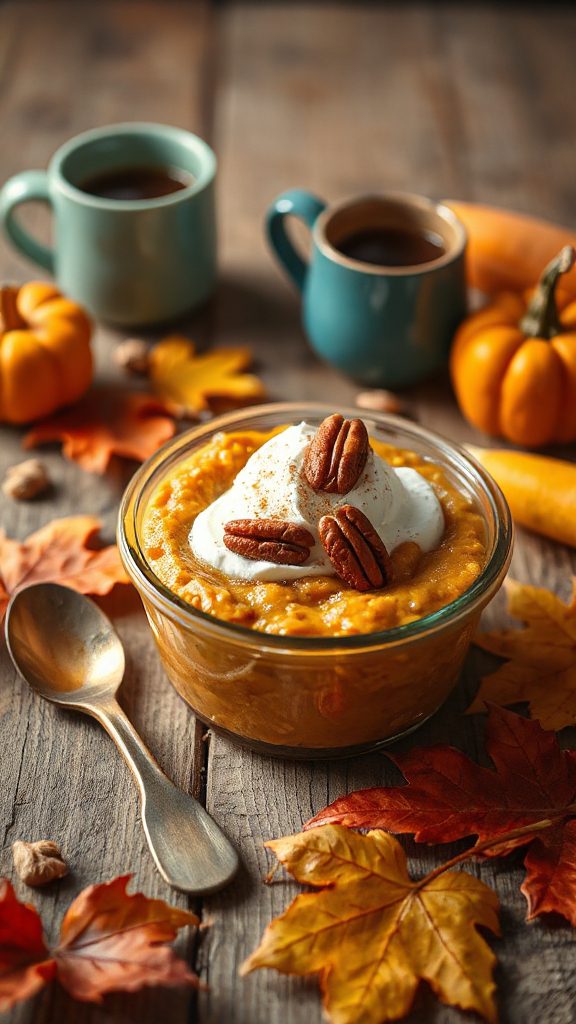 pumpkin pie breakfast oats