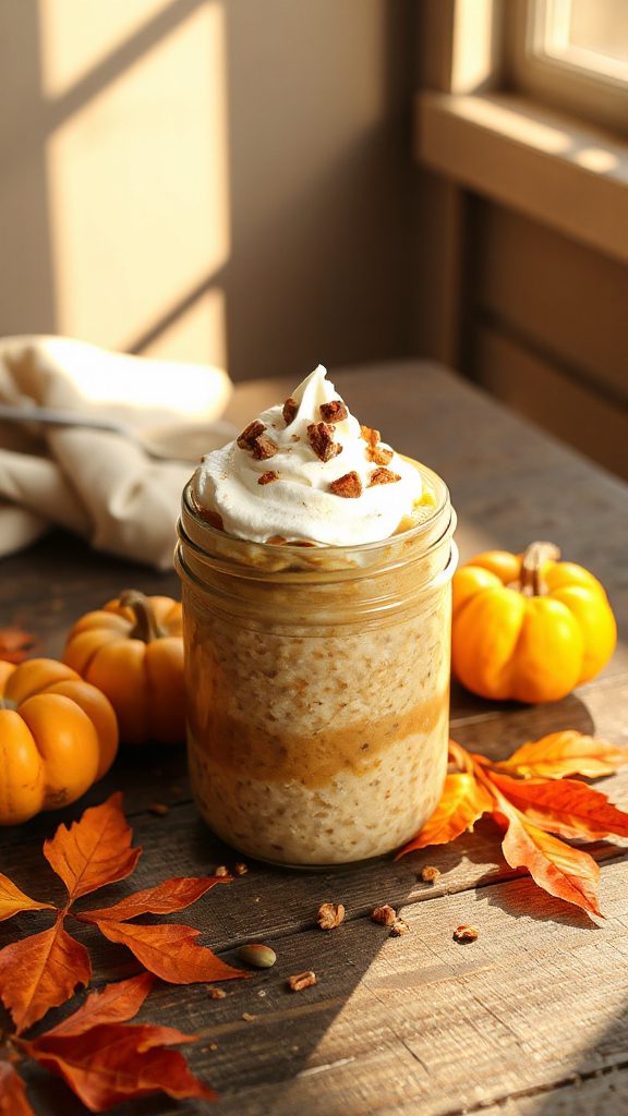 pumpkin pie overnight oats