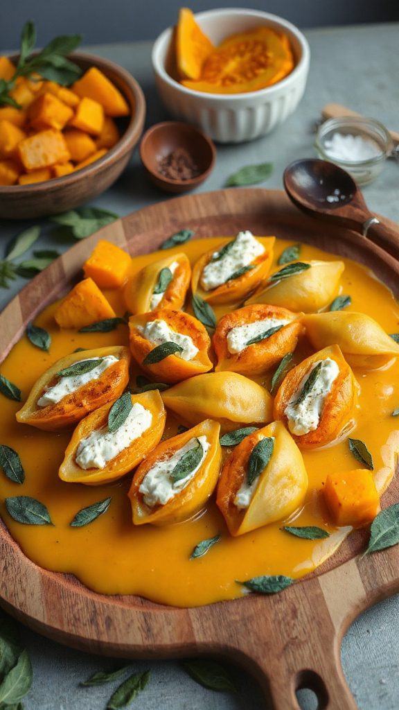 pumpkin ricotta stuffed shells pumpkin ricotta stuffed shells