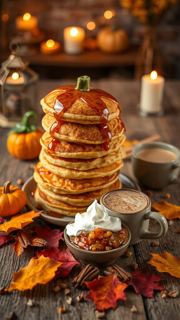 pumpkin shaped festive pancakes recipe pumpkin shaped festive pancakes recipe