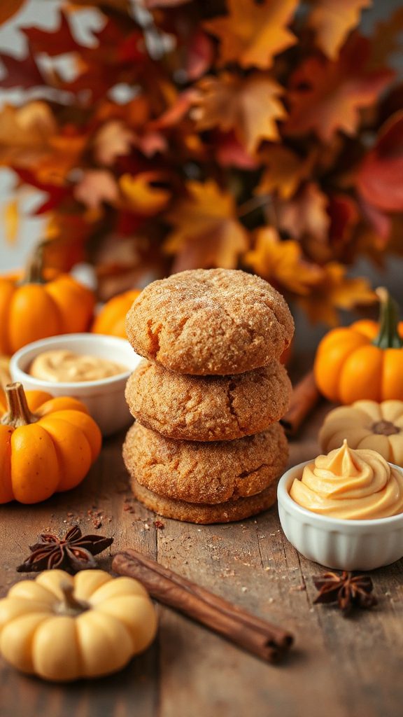 pumpkin snickerdoodle sandwich cookies pumpkin snickerdoodle sandwich cookies