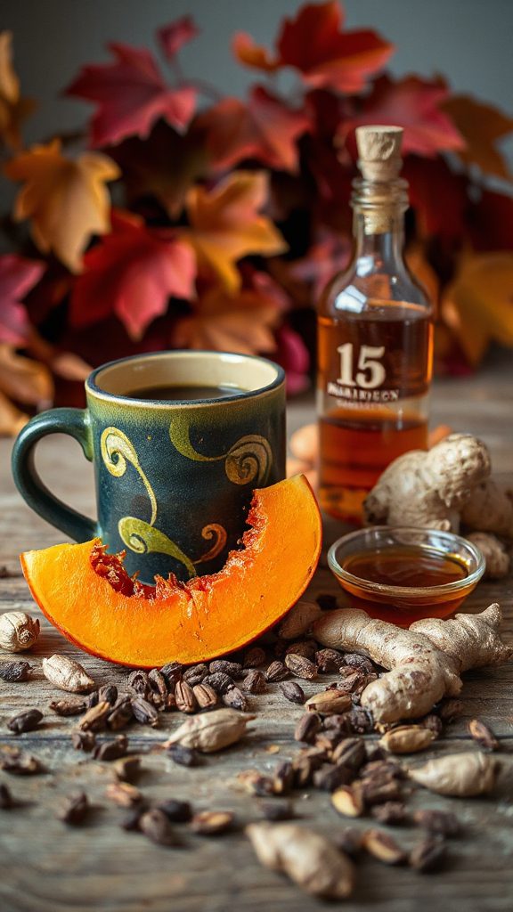 pumpkin spice bourbon chai