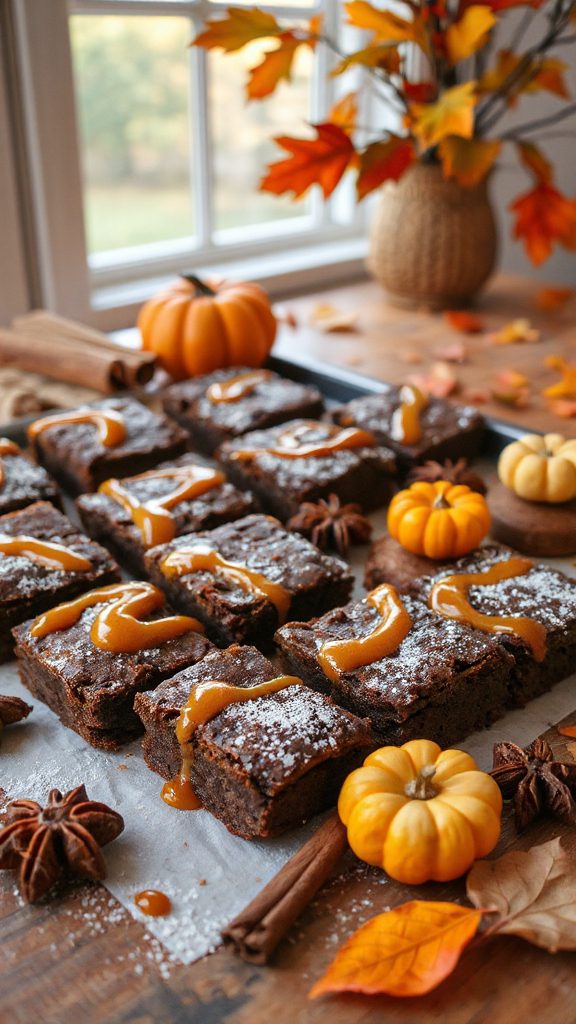 pumpkin spice brownies recipe