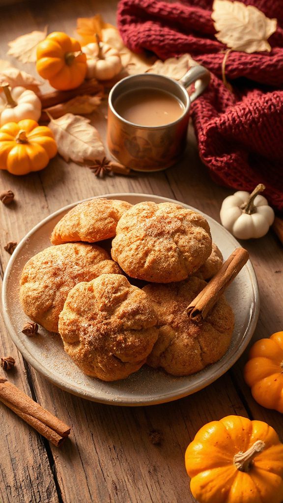 pumpkin spice churro cookies pumpkin spice churro cookies