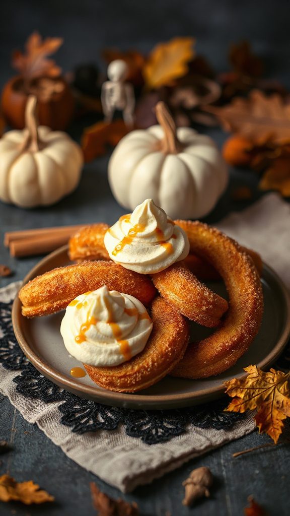 pumpkin spice churros recipe