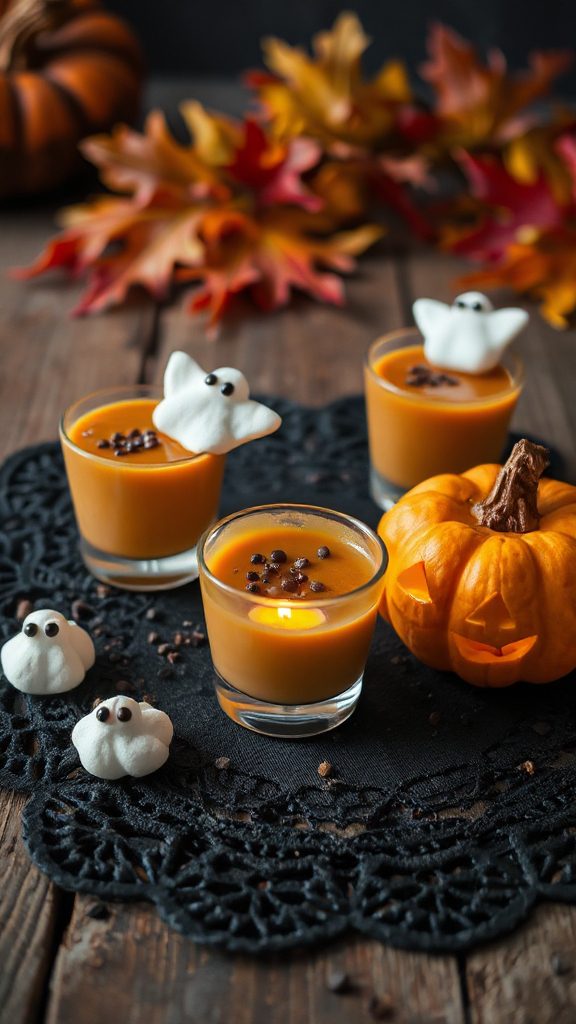 pumpkin spice creamy dessert