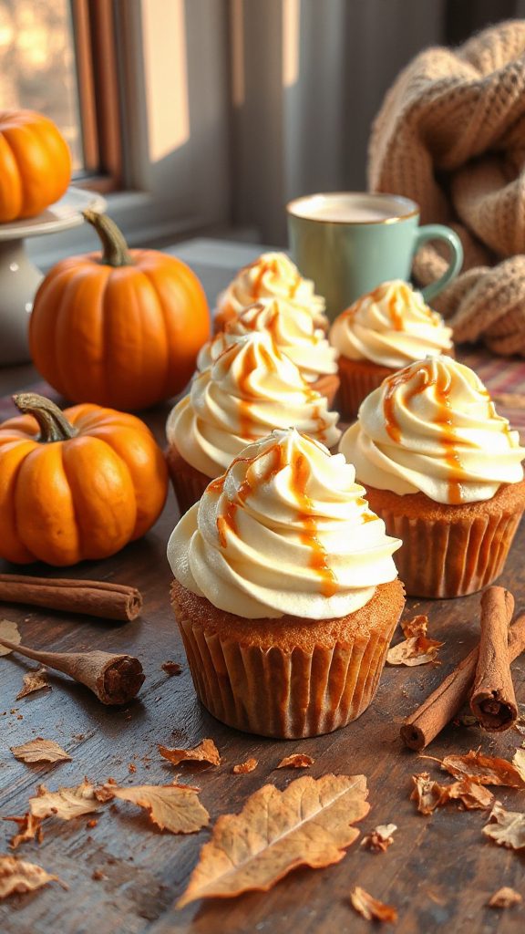 pumpkin spice cupcakes recipe