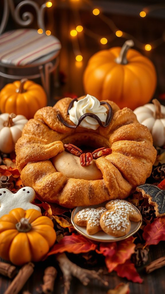 pumpkin spice custard delight