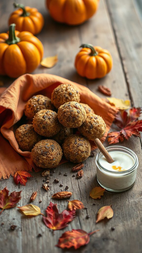 pumpkin spice energy snack