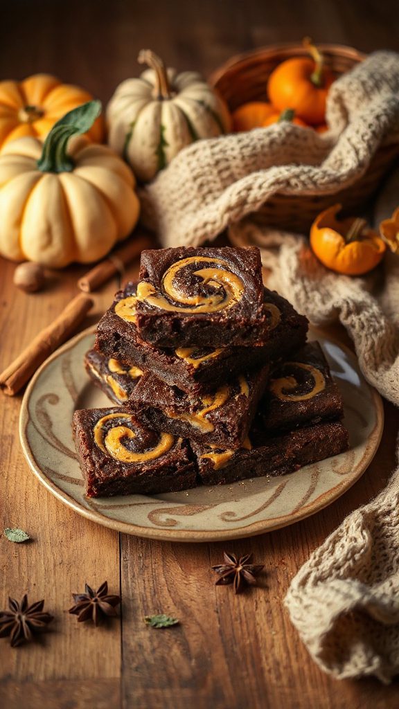 pumpkin spice fudge brownies pumpkin spice fudge brownies