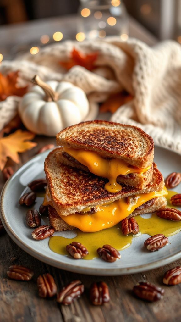 pumpkin spice grilled cheese pumpkin spice grilled cheese