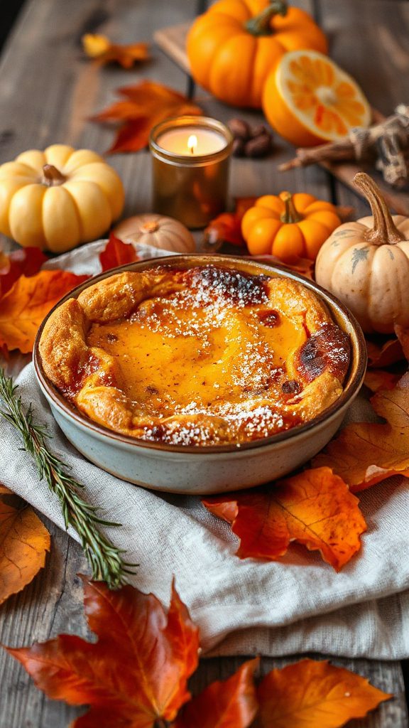 pumpkin spice halloween dessert
