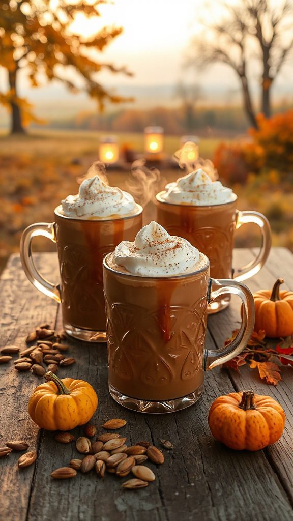pumpkin spice irish coffee delight