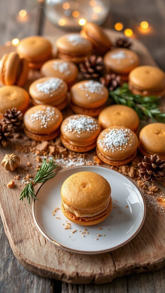 pumpkin spice macaron delight pumpkin spice macaron delight