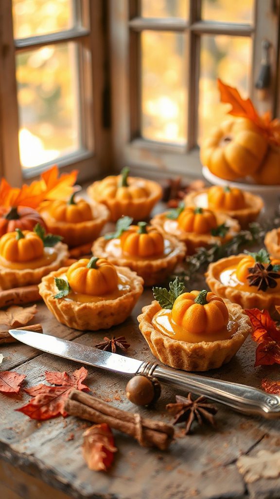 pumpkin spice marzipan tarts pumpkin spice marzipan tarts