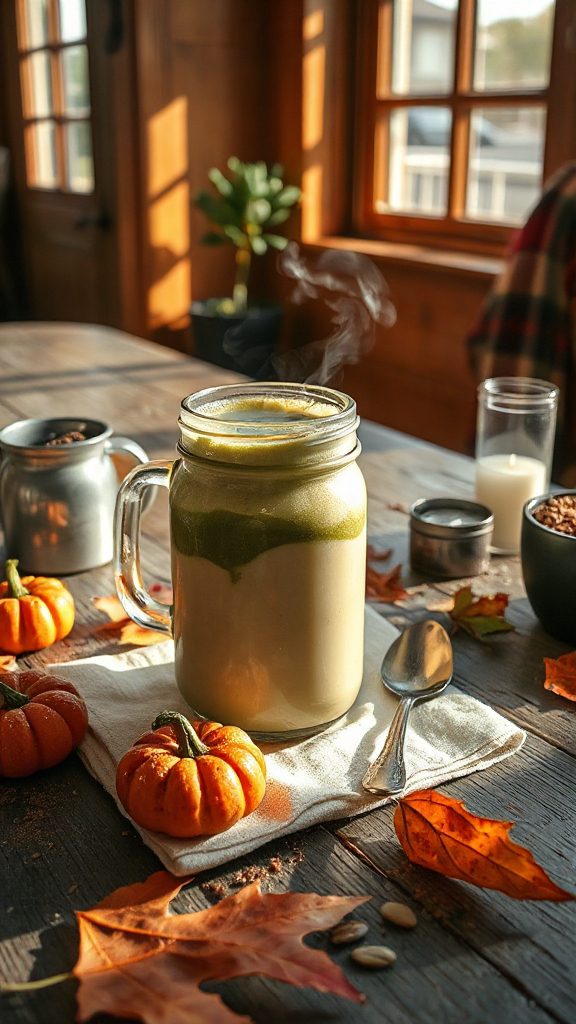 pumpkin spice matcha latte recipe