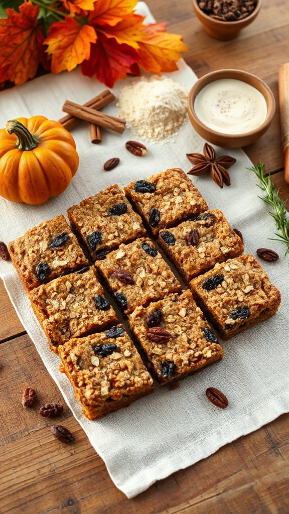 pumpkin spice oatmeal bars pumpkin spice oatmeal bars