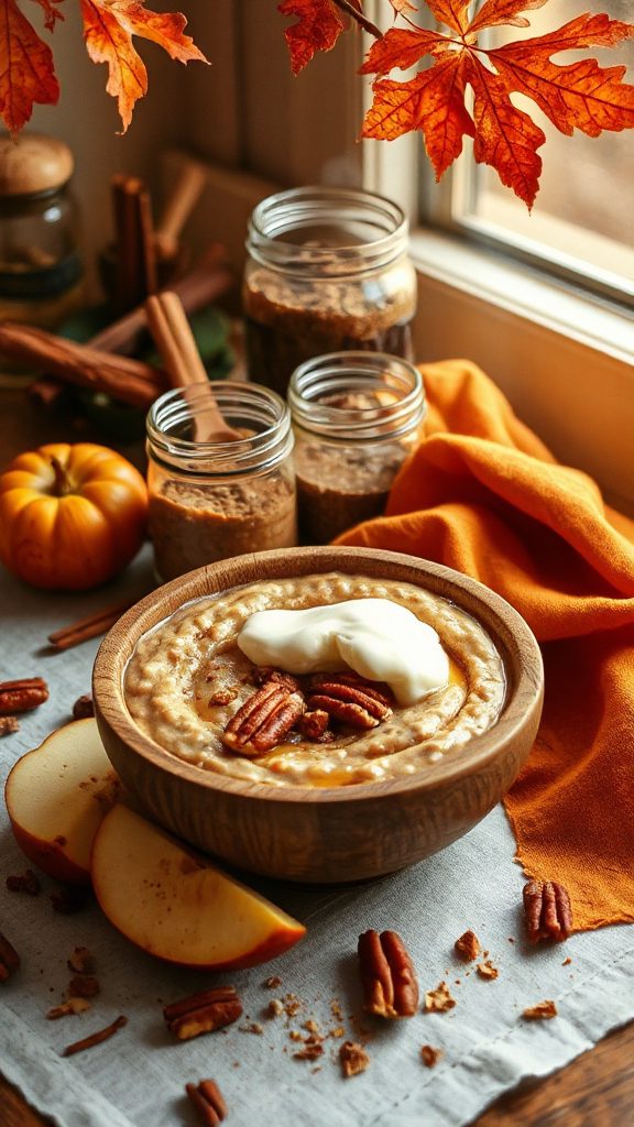 pumpkin spice overnight oats pumpkin spice overnight oats