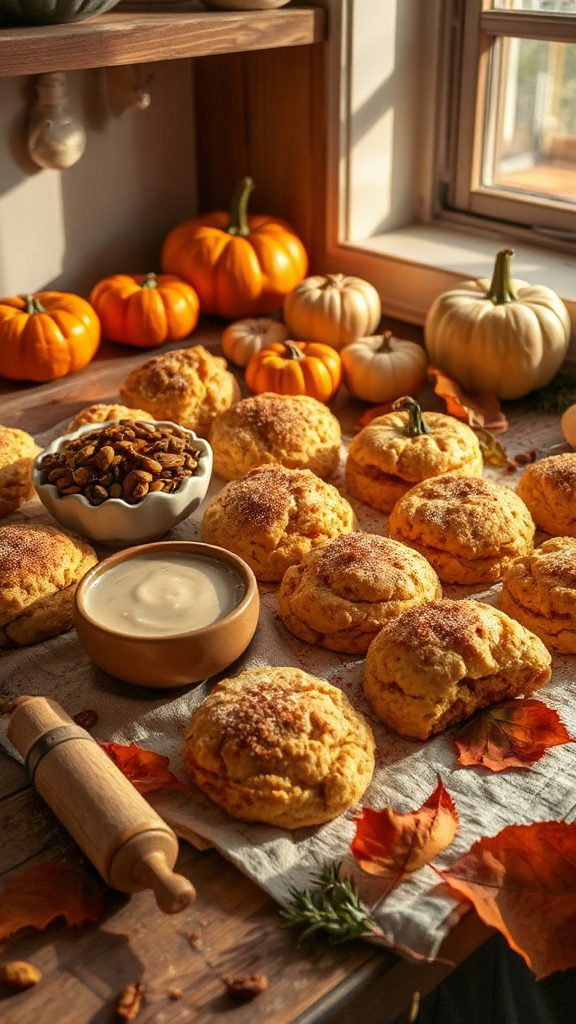 pumpkin spice scone recipe