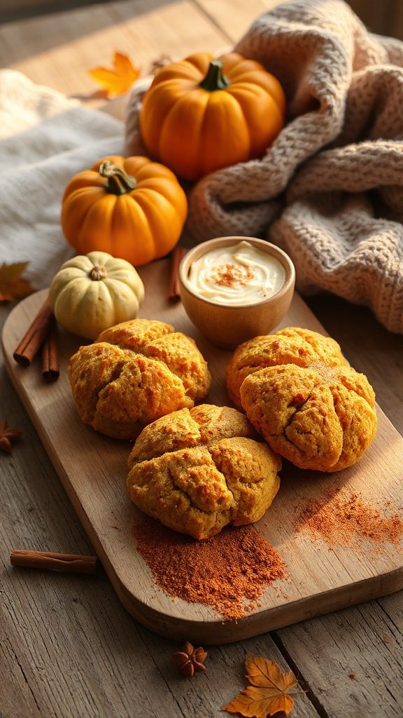 pumpkin spice scones recipe