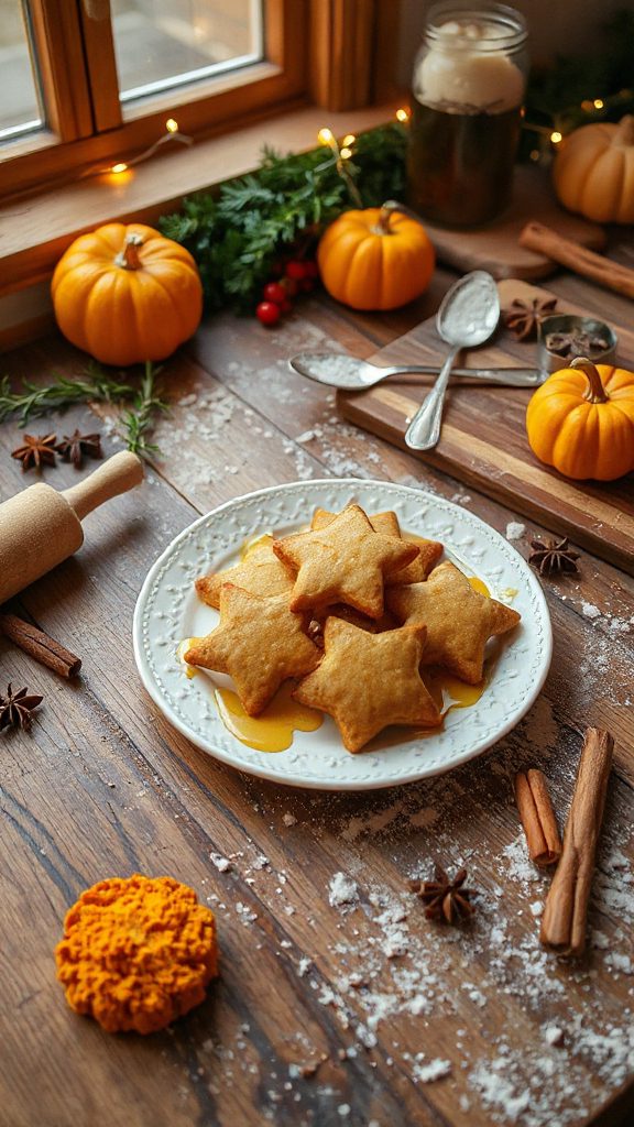 pumpkin spice sourdough cookies