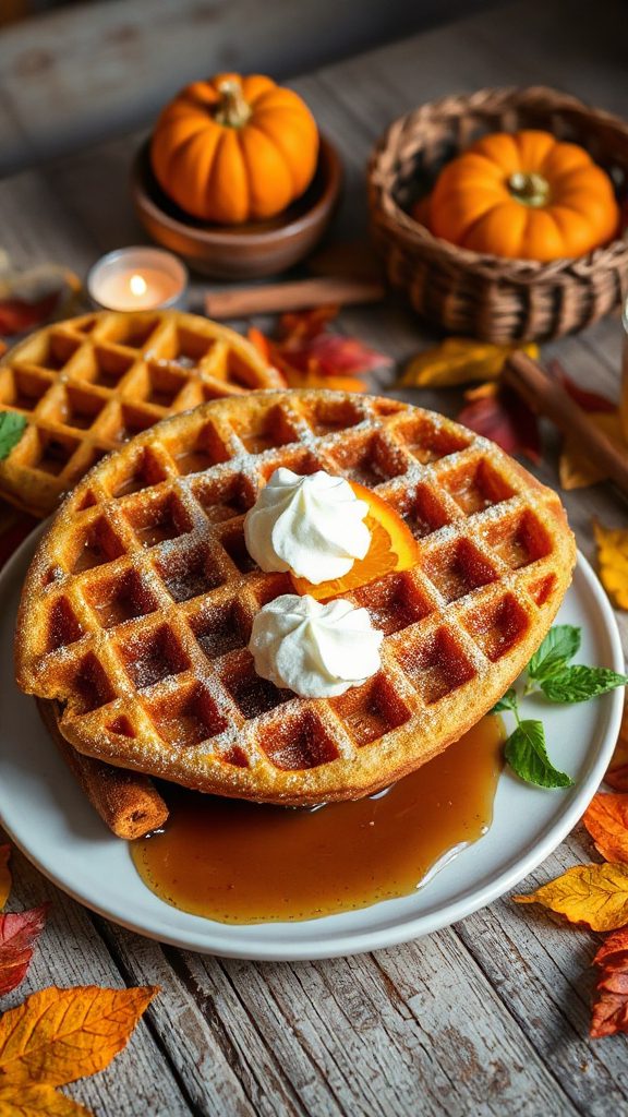 pumpkin spice waffle recipe pumpkin spice waffle recipe