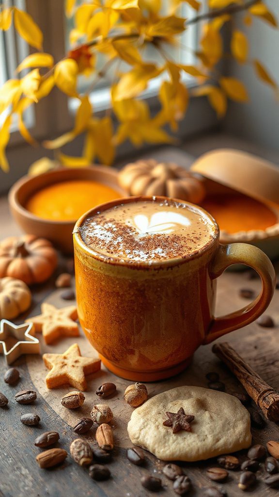 pumpkin spiced coffee delight