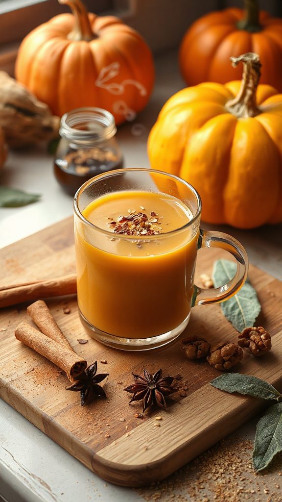 pumpkin spiced hot toddy