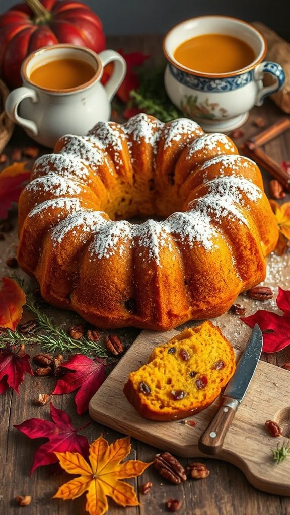 pumpkin spiced kouglof recipe
