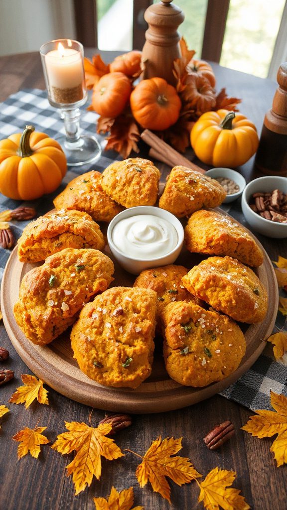 pumpkin thyme scones recipe