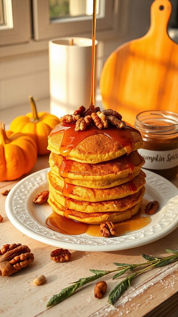 pumpkin walnut pancake recipe pumpkin walnut pancake recipe