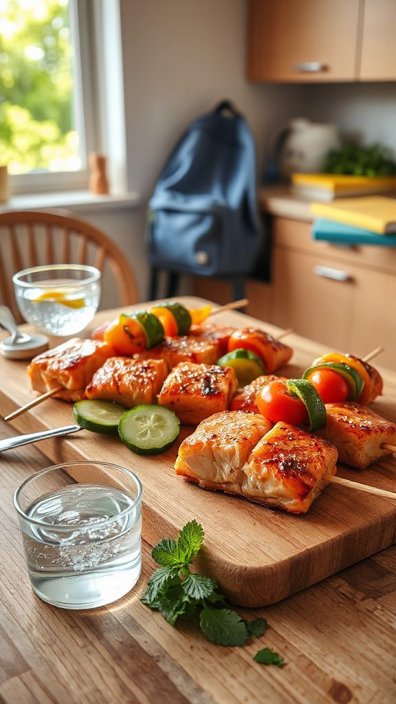 quick and healthy skewers