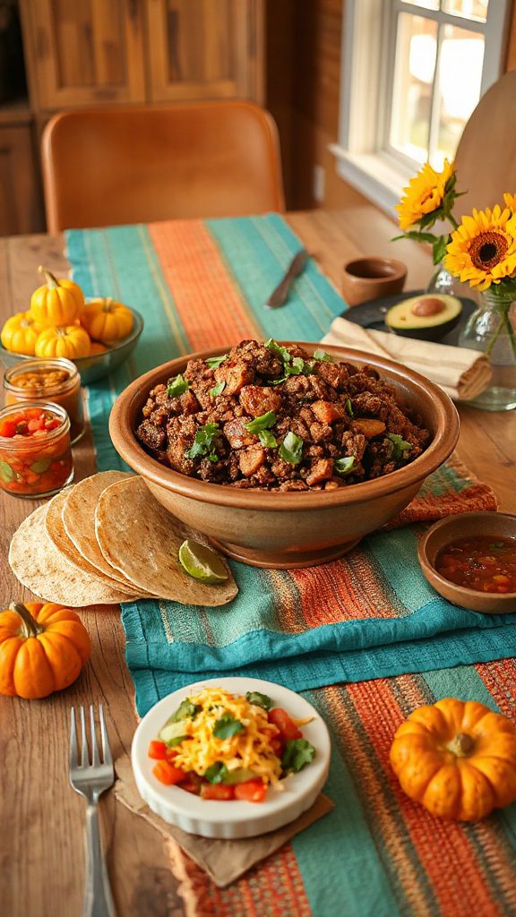 quick customizable taco dinner