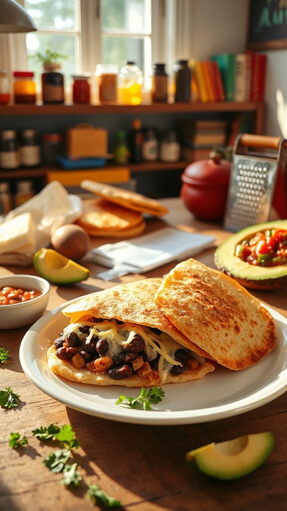 quick easy bean quesadillas quick easy bean quesadillas