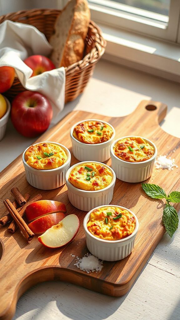 quick tasty apple frittatas