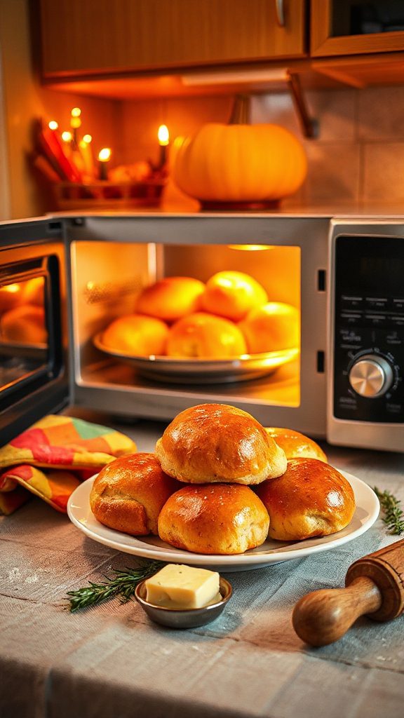 quick warm dinner rolls