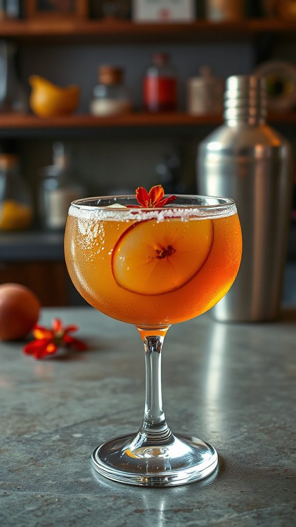 quince safflower gin margarita