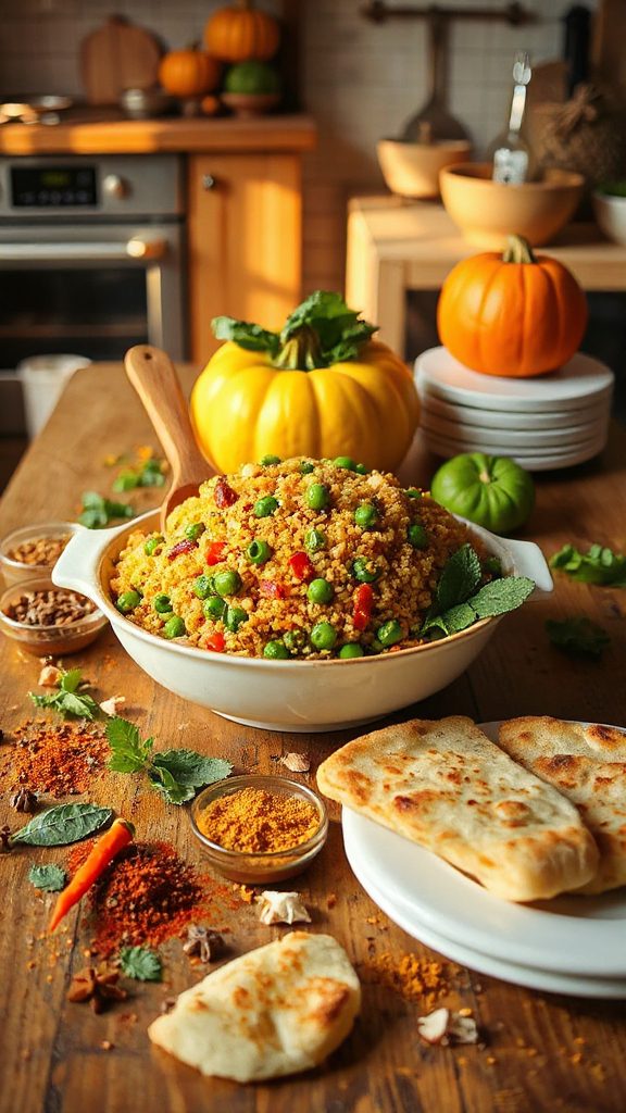 quinoa based healthy biryani